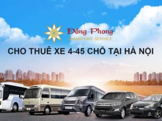 ハノイでのレンタカーサービス: 専用車とドライバー Đông Phong Transport cho thuê xe 4-45 chỗ