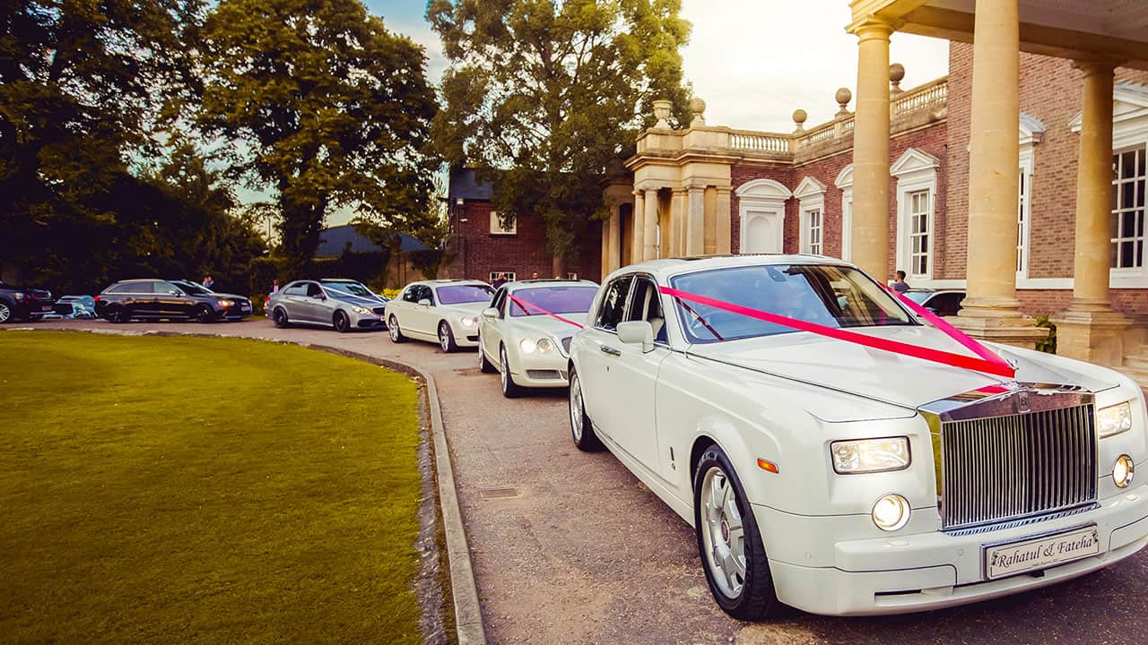 Siêu xe Rolls Royce Phantom sử dụng trong đám cưới