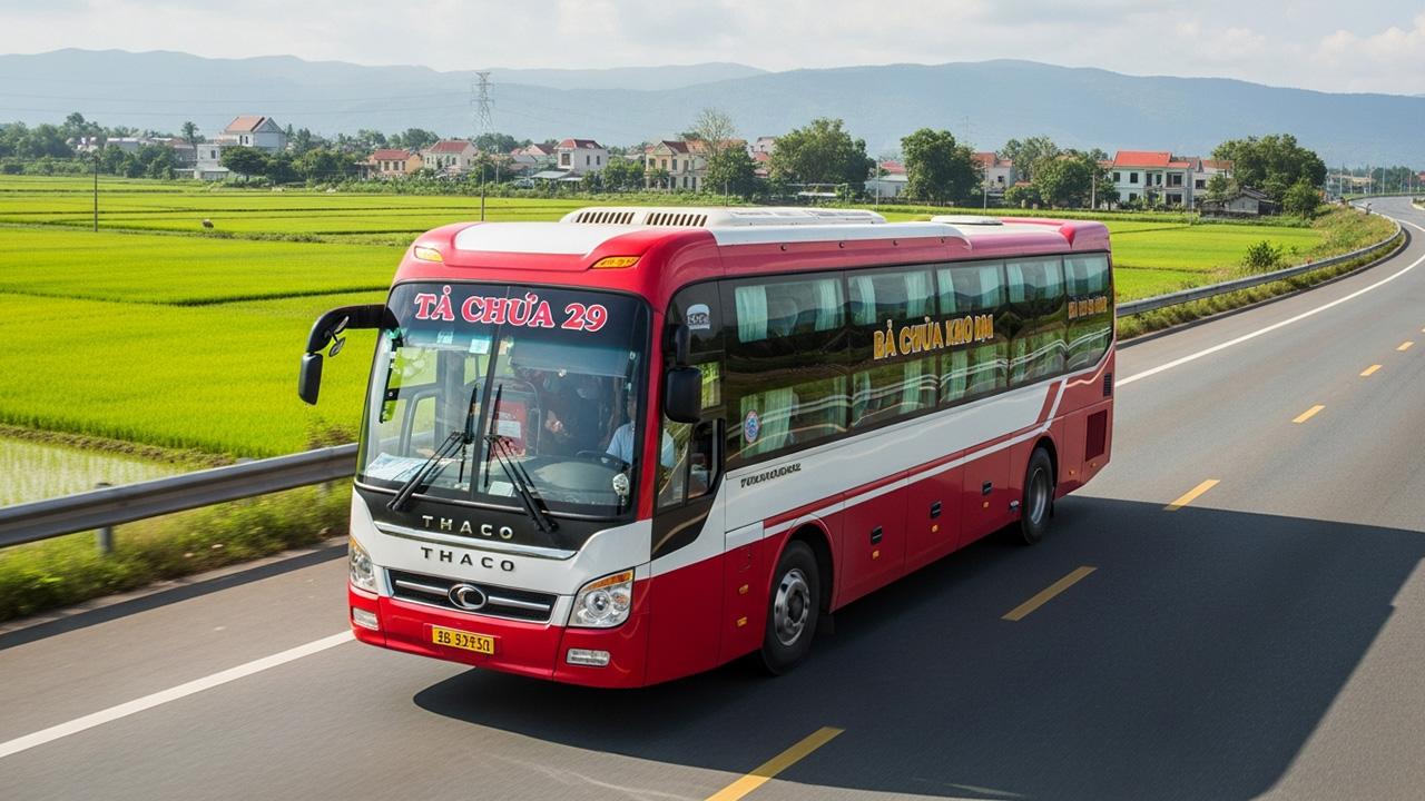 Thuê Xe 29 Chỗ Đi Bà Chúa Kho