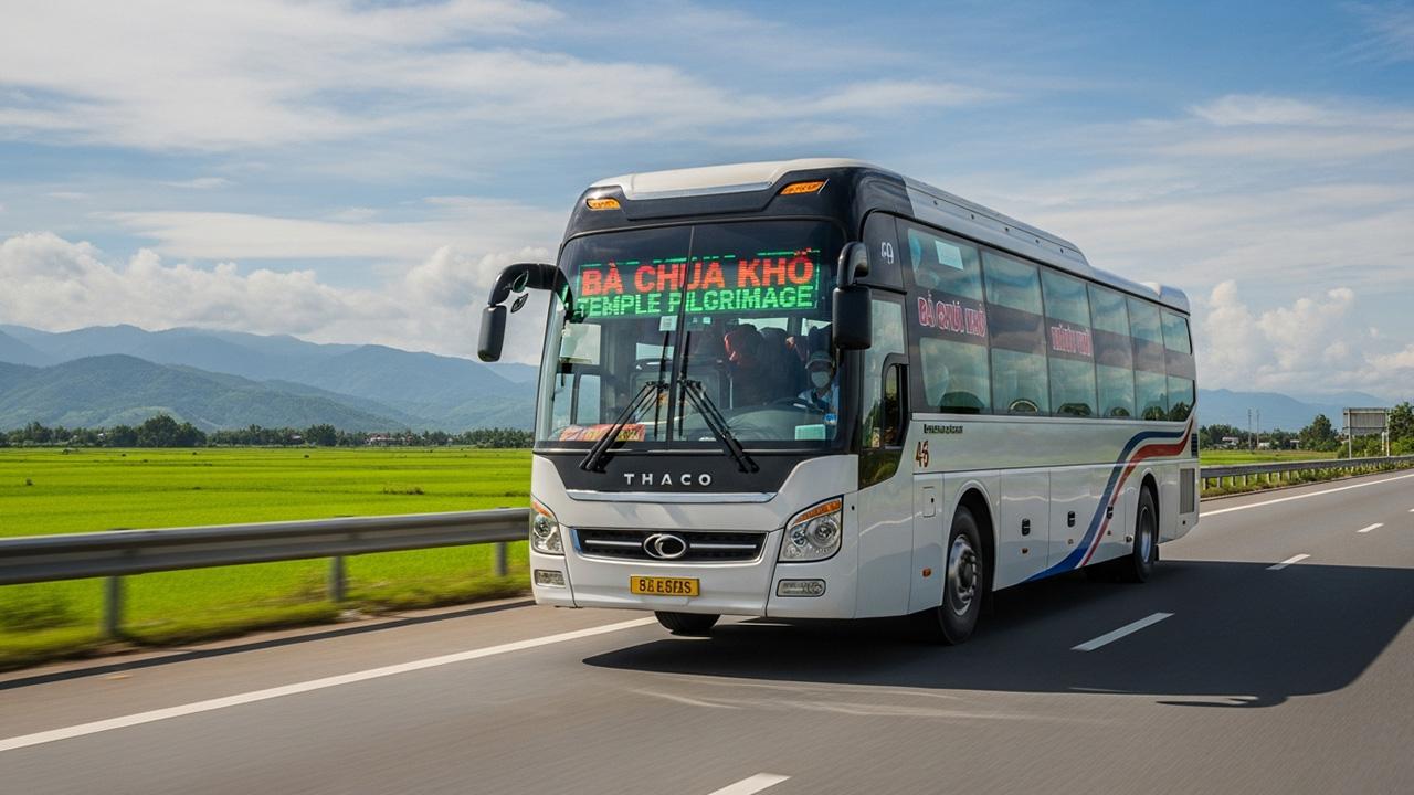 Thuê Xe 35–45 Chỗ Đi Bà Chúa Kho