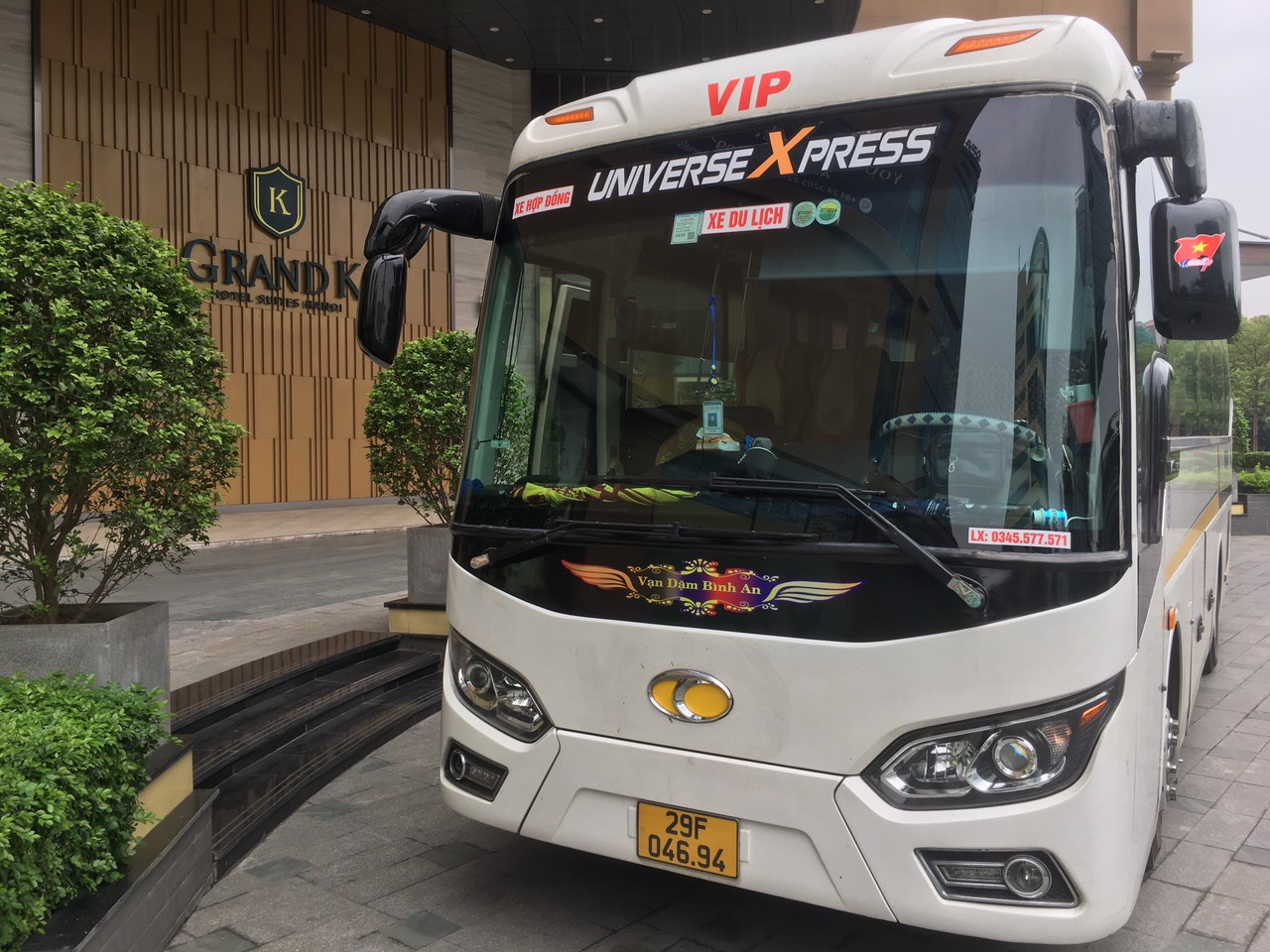 Đông Phong cam kết chất lượng dịch vụ thuê xe đi Sầm Sơn