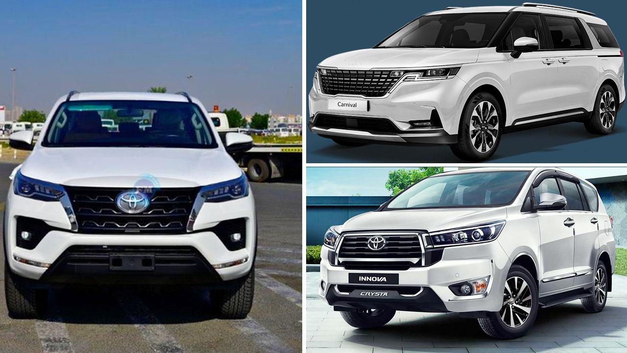 Các loại xe 7 chỗ cho thuê đi Hải Phòng