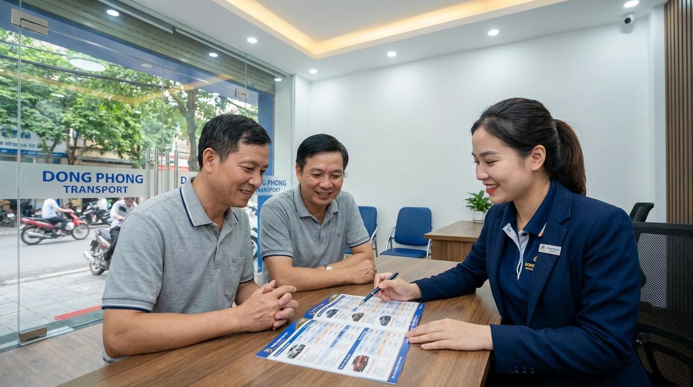 Đông Phong Transport dịch vụ chuyên nghiệp