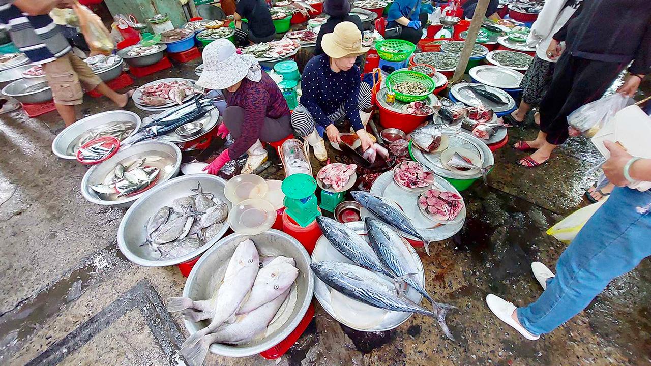 Đi chợ hải sản Sầm Sơn