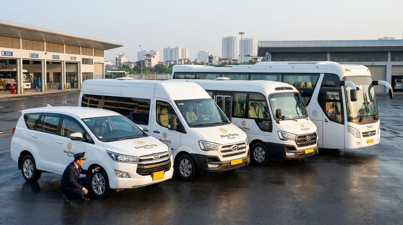 Hệ thống xe đời mới, hiện đại và đảm bảo an toàn