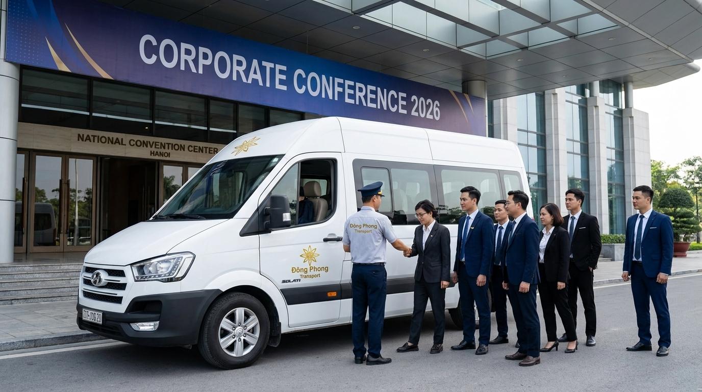 Thuê xe Solati 16 chỗ phục vụ đoàn công tác và sự kiện