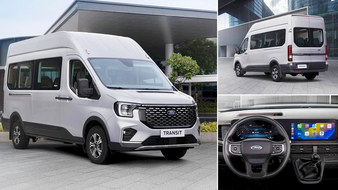 Ford Transit dòng 16 chỗ  được nhiều khách hàng tin dùng