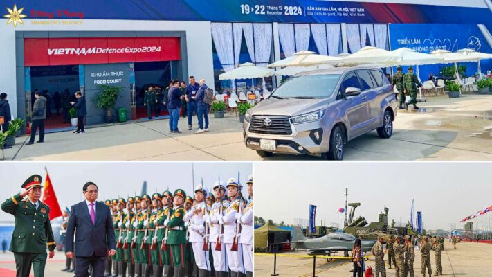 Đông Phong Transport đưa đón khách Nga tham gia Triển lãm Quốc phòng Quốc tế Việt Nam 2024