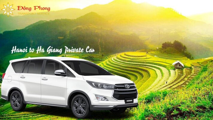 Đông Phong Transport car rental from Hanoi to Ha Giang