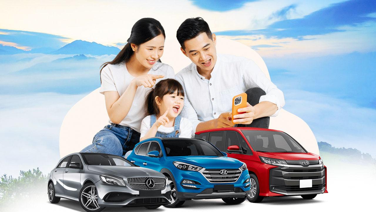 Booking a car rental at Dong Phong Transport is simple and easy