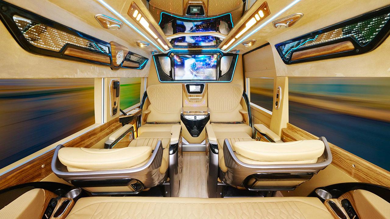 Sang trọng và tiện nghi vượt trội khi bạn chọn dòng limousine