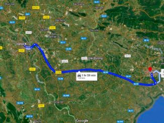 Hà Nội Hải Phòng bao nhiêu km? Khoảng cách đo trên Google map