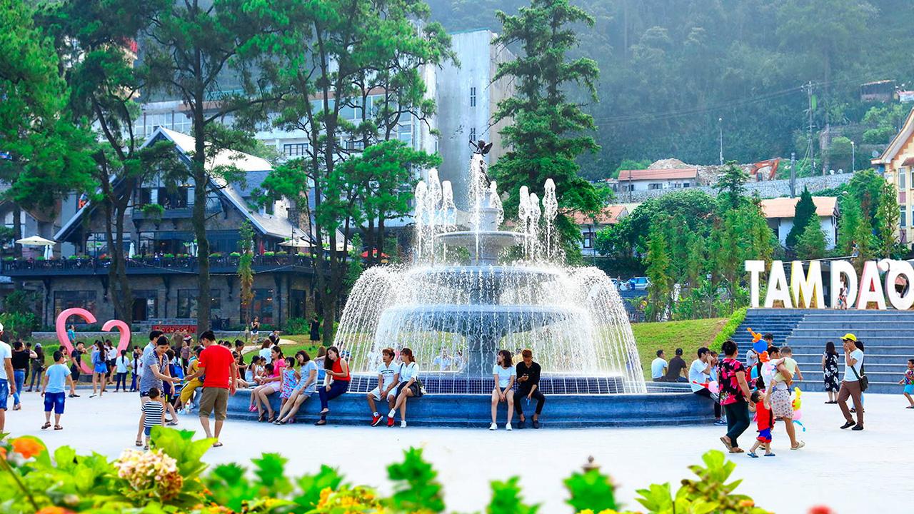 Quảng trường trung tâm Tam Đảo