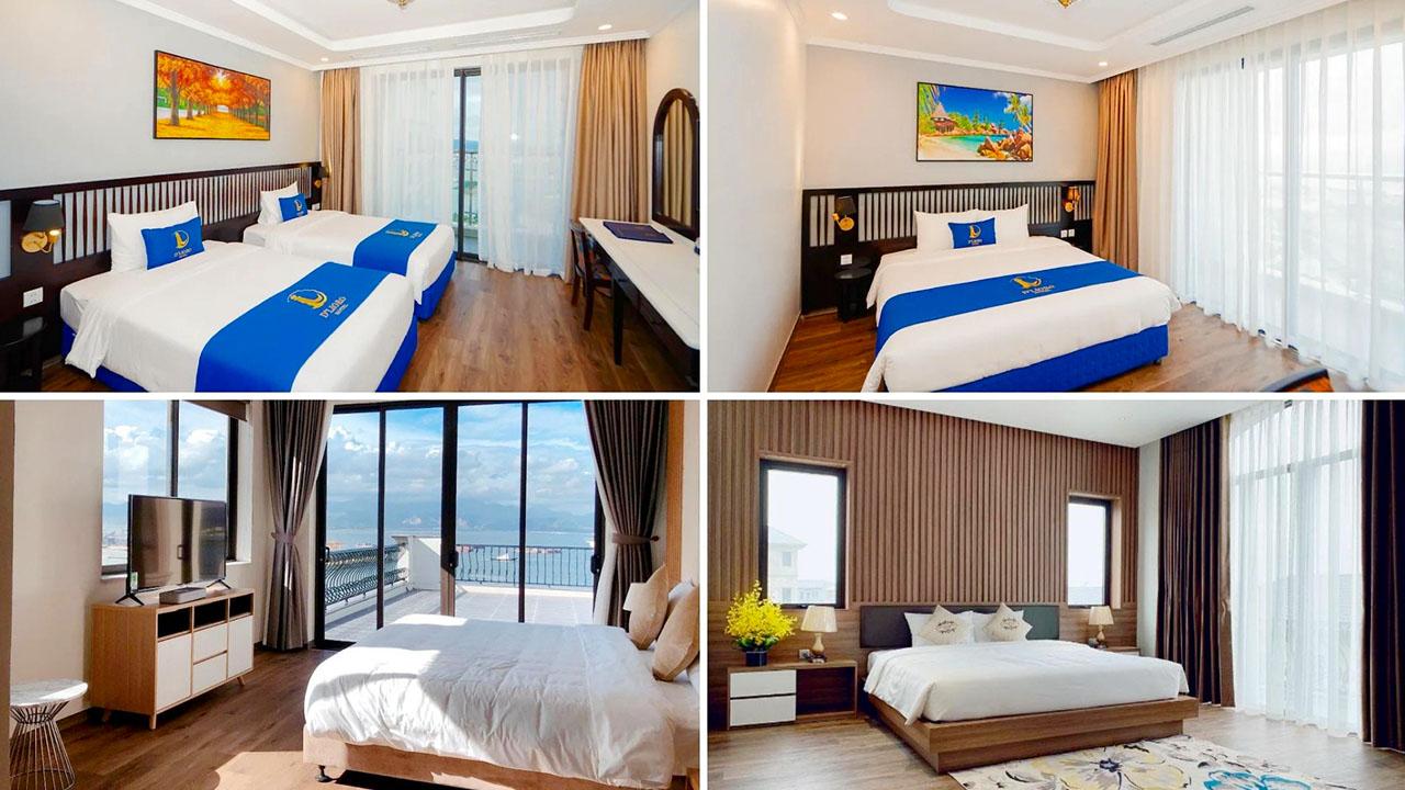 Du khách có thể lưu trú tại khách sạn cao cấp, bình dân hoặc homestay