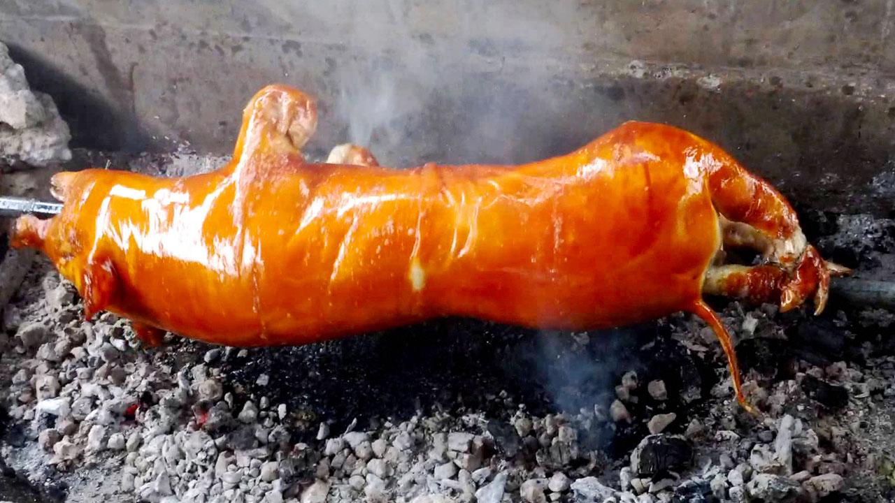 Lợn cắp nách - Món ngon tại Sapa
