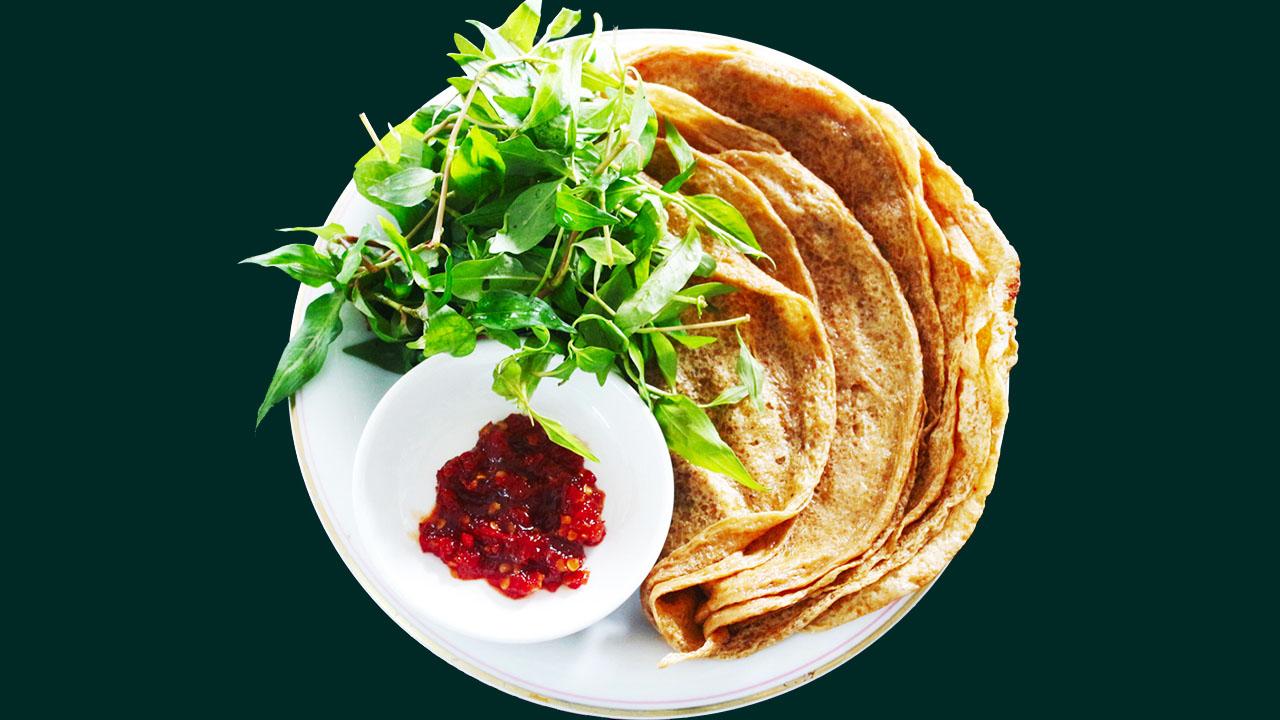 Bánh tráng chả cá