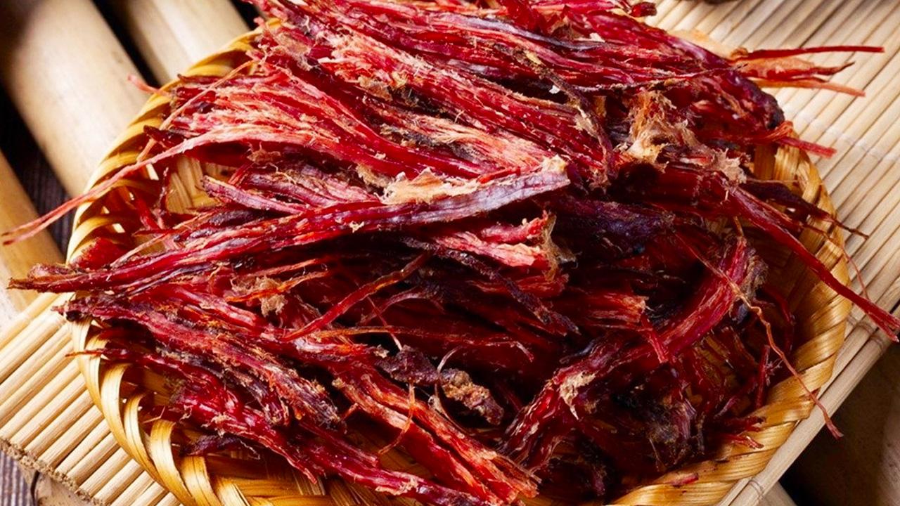 Thịt trâu gác bếp