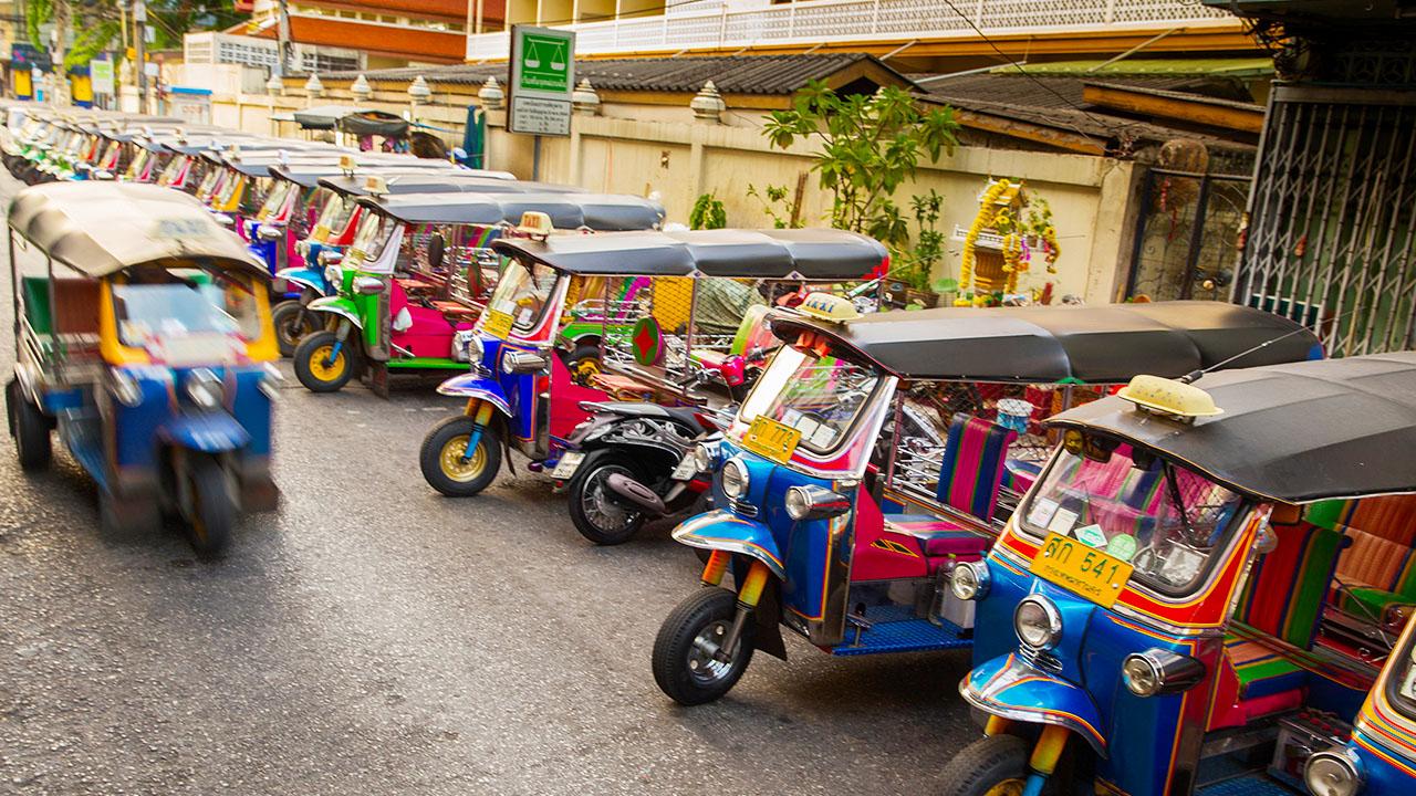 Xe Tuk Tuk - Thái Lan