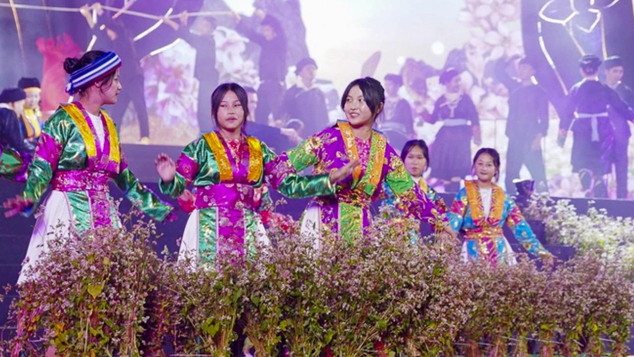 Lễ hội hoa tam giác mạch ở Hà Giang