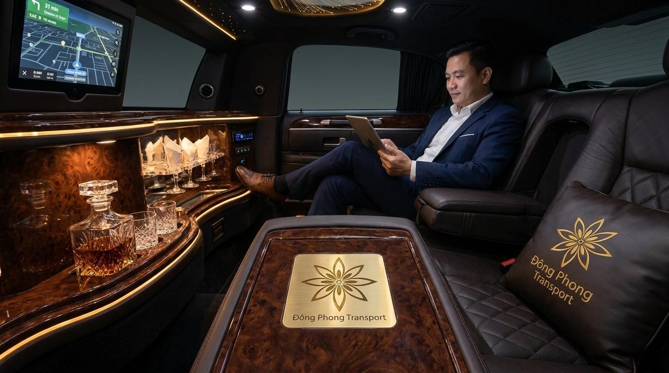 Dịch vụ xe Limousine sang trọng cho VIP
