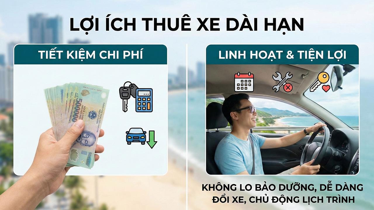 Lợi ích khi thuê xe dài hạn tại Đông Phong Transport