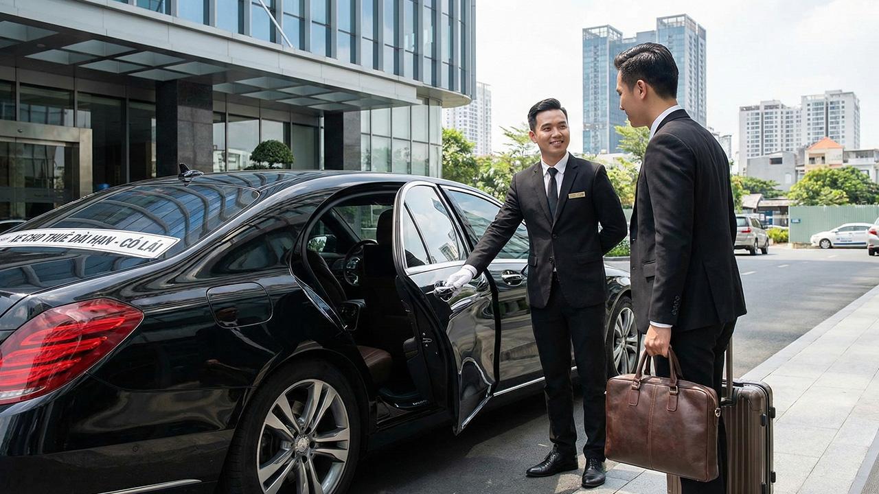 Thuê xe dài hạn có lái tại Đông Phong bạn hoàn toàn an tâm với trải nghiệm của mình