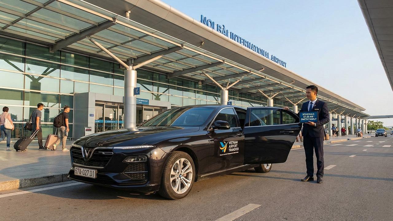 Tại sao phải sử dụng xe đưa đón sân bay Nội Bài?