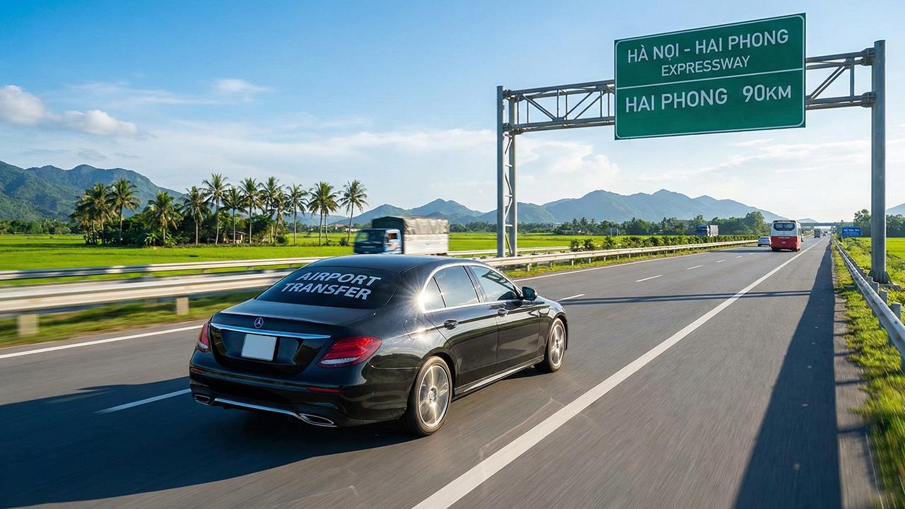 Thuê xe từ Nội Bài đi Hải Phòng