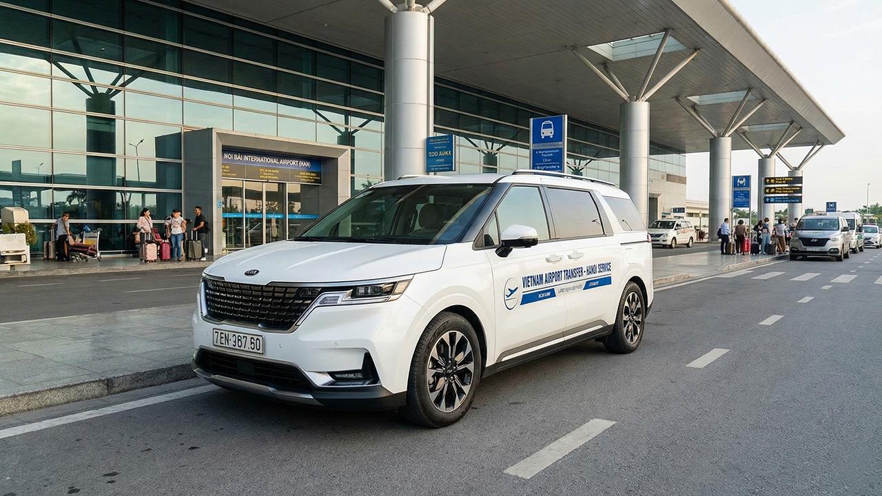 Thuê xe 7 chỗ đưa đón sân bay Nội Bài