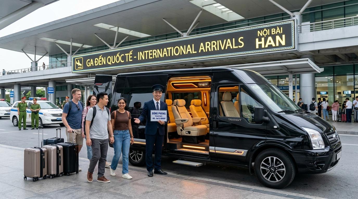 Reliable Airport Pick-up and Drop-off Services in Hanoi