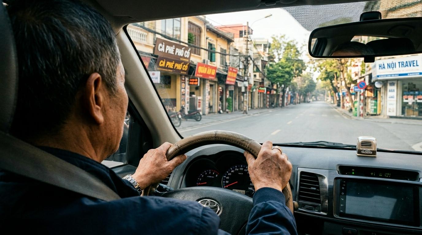 Đội ngũ lái xe chuyên nghiệp, thân thiện và thông thạo đường xá
