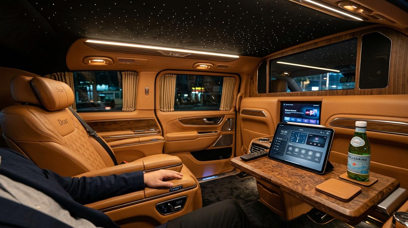 Thuê xe Limousine 9 chỗ hạng sang