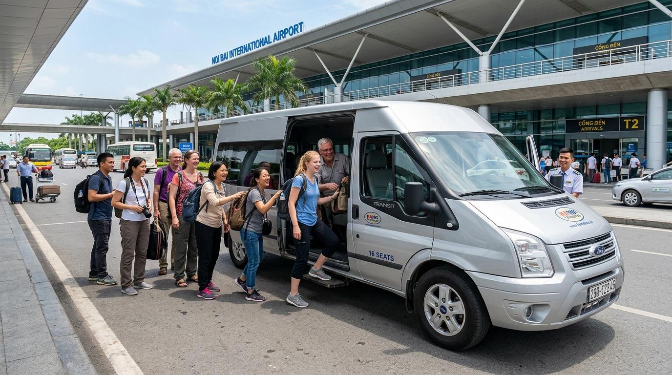 Thuê xe 16 chỗ hiện đại