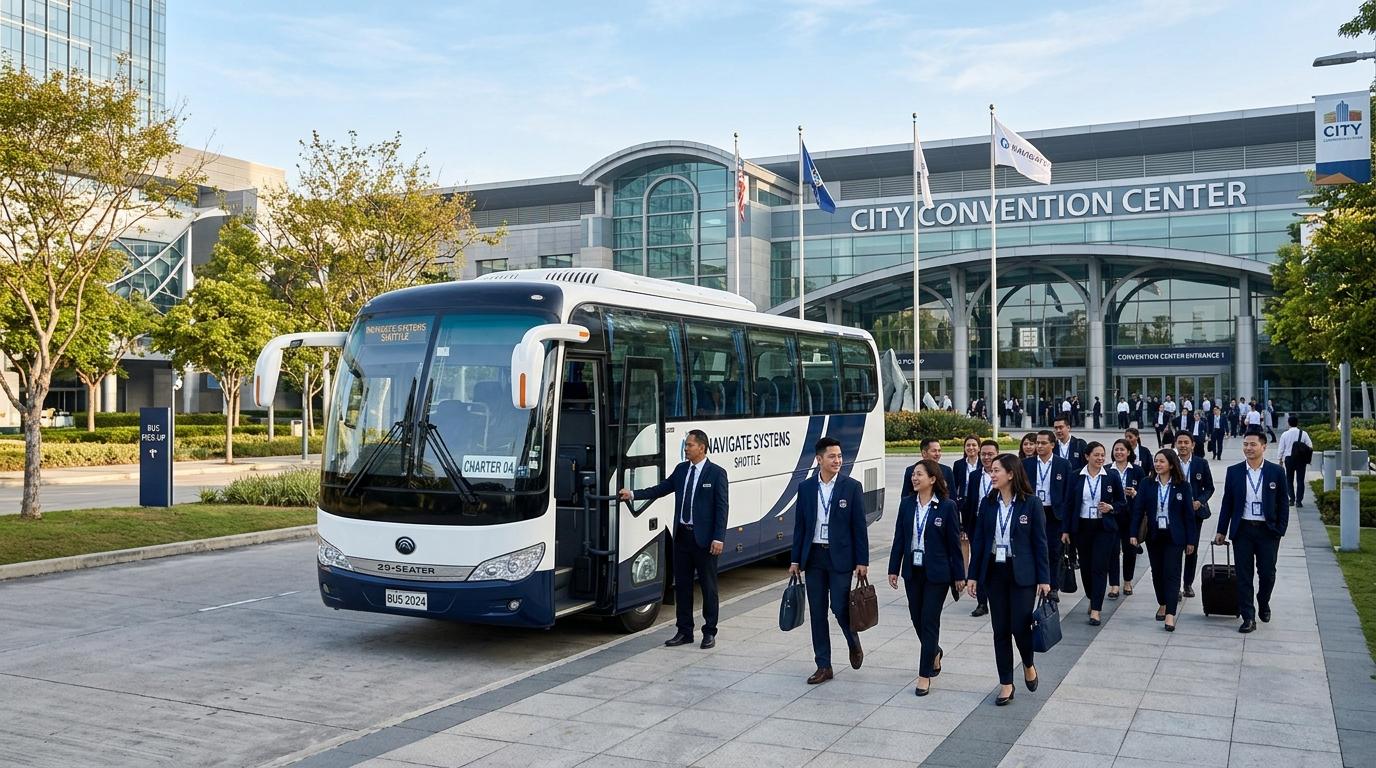 Thuê xe hợp đồng 29 - 45 chỗ