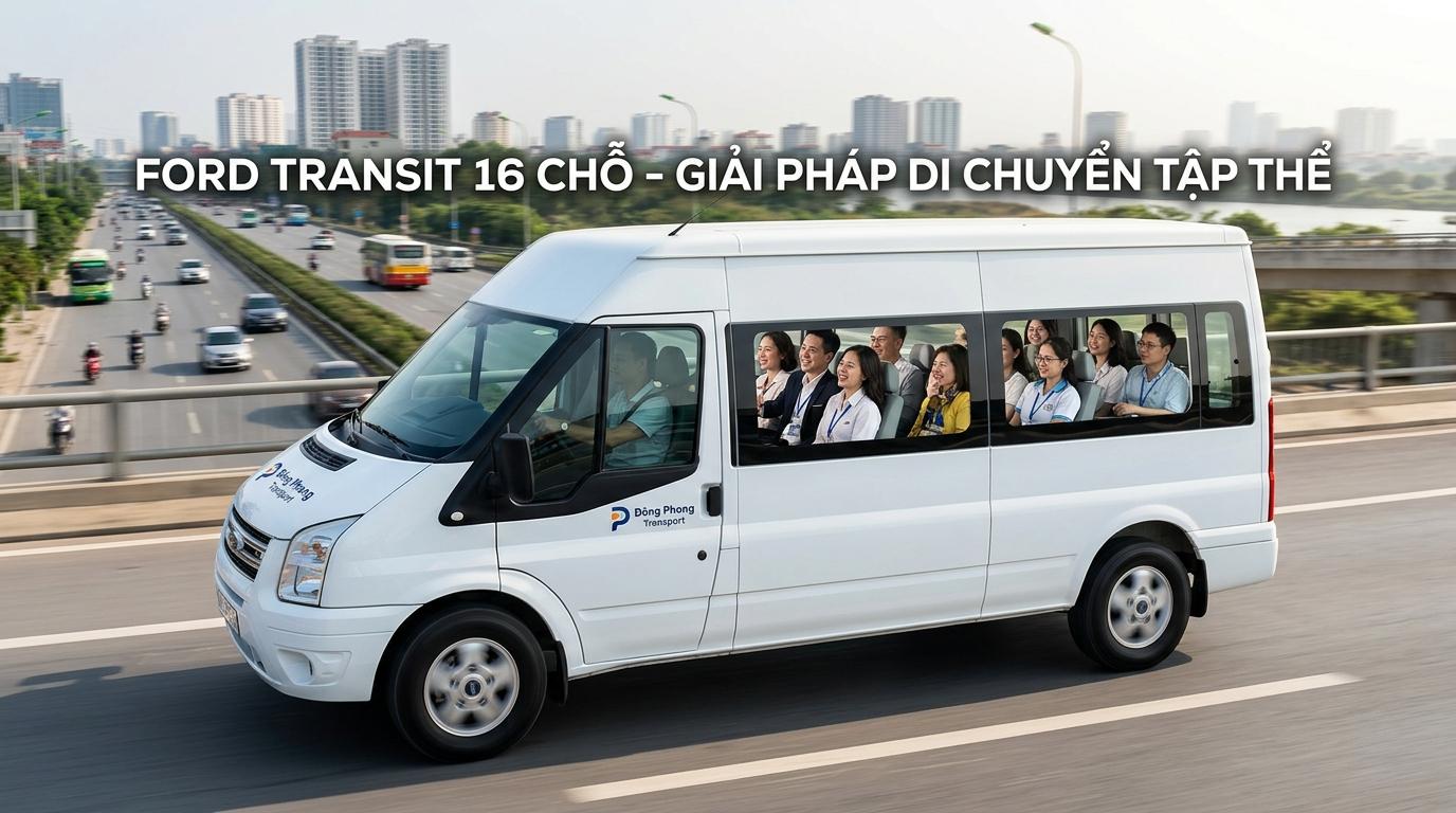 Thuê xe 16 chỗ theo tháng