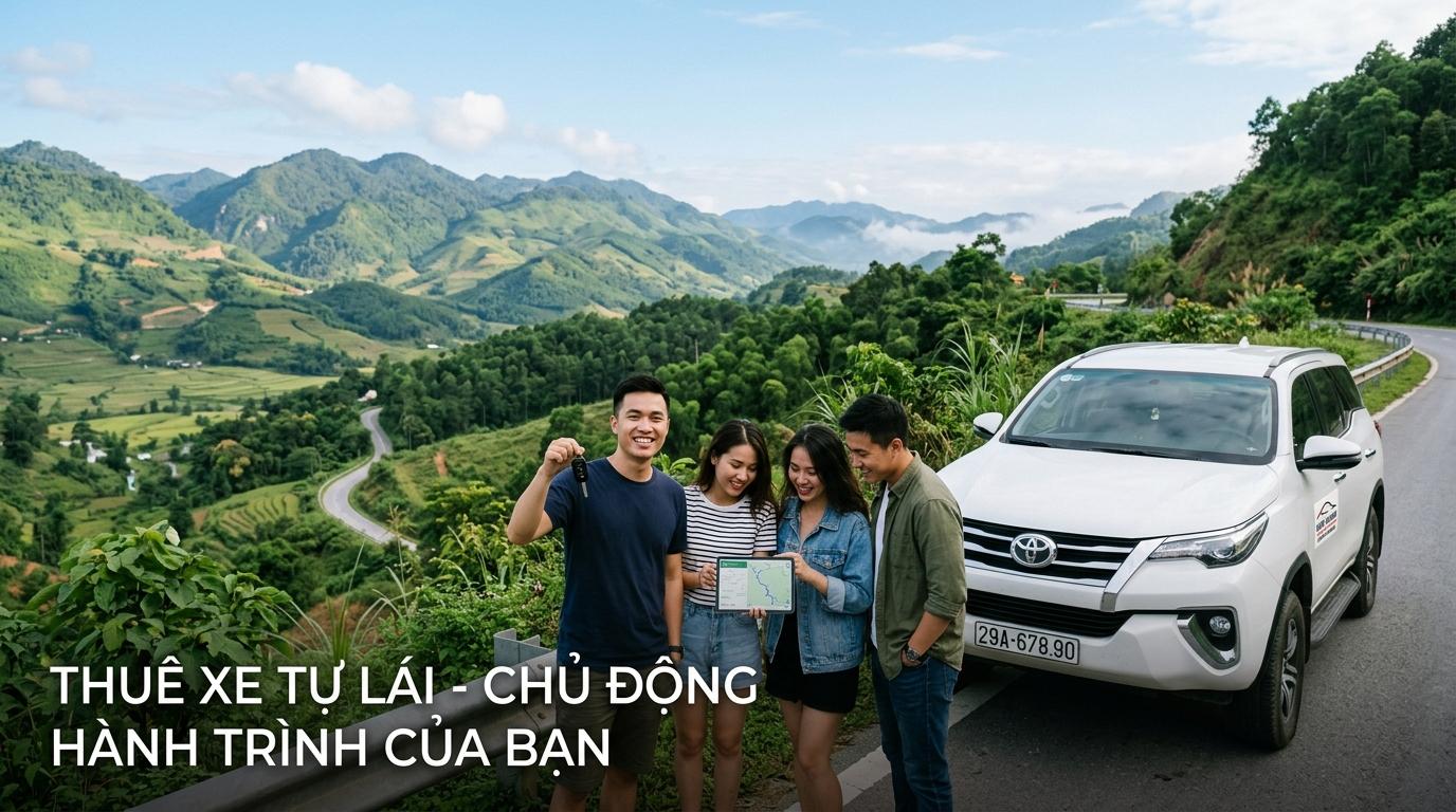 Cho thuê xe theo tháng tự lái