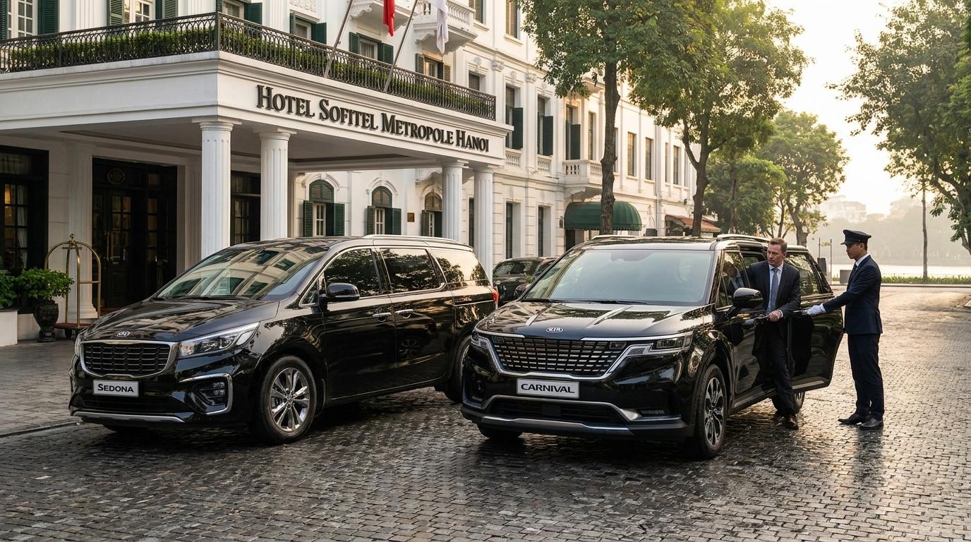 Dòng xe MPV hạng sang: Kia Sedona, Kia Carnival