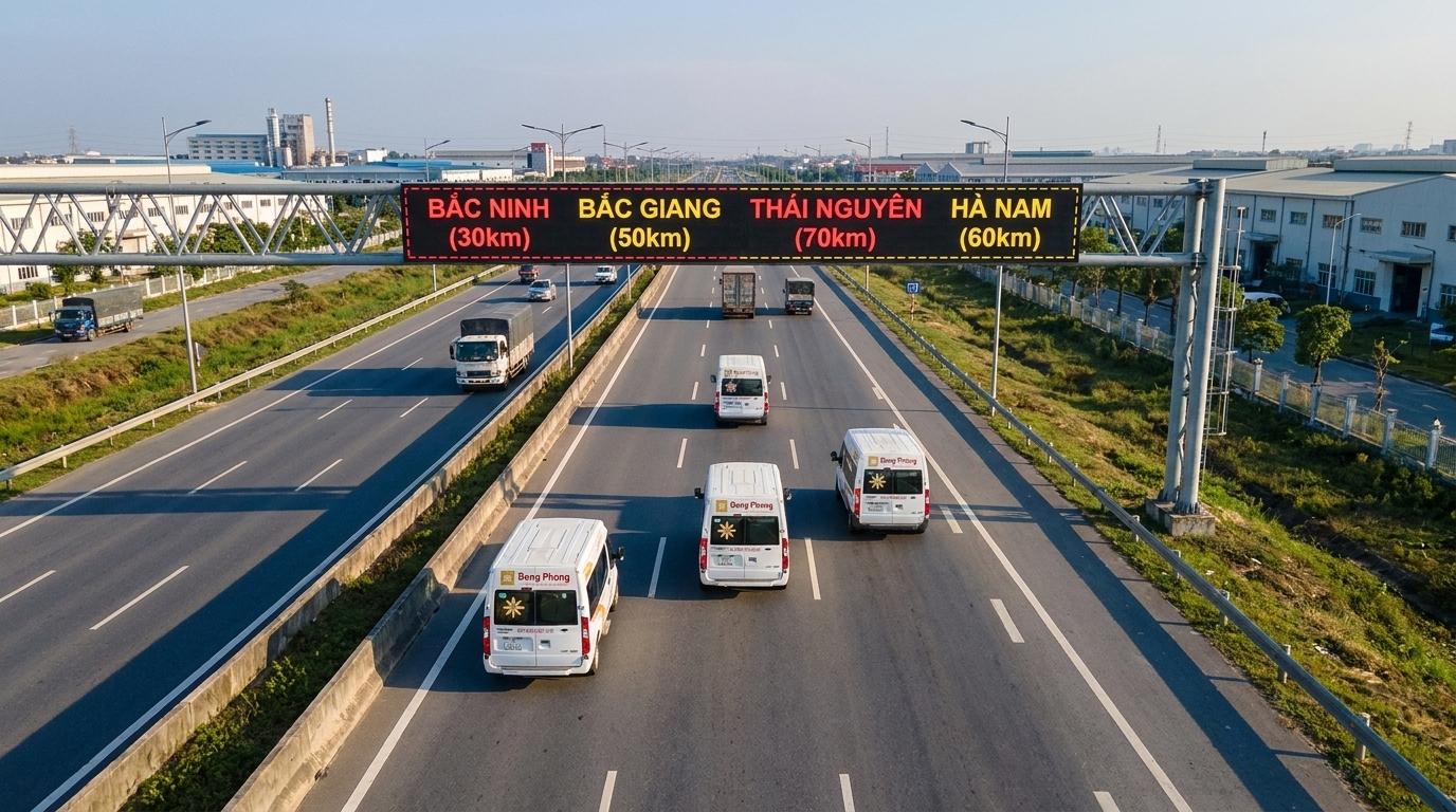 Tuyến Hà Nội đi KCN Bắc Ninh và Bắc Giang