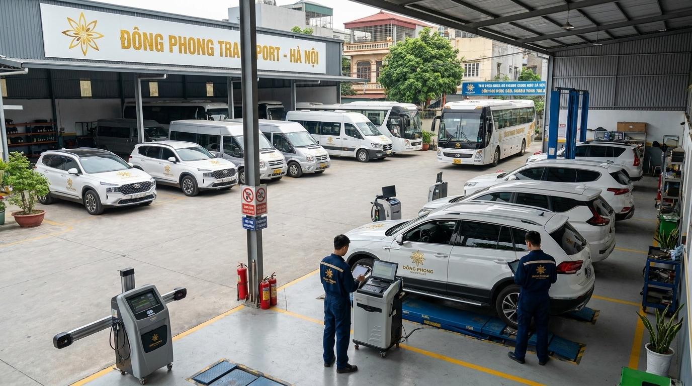 Dàn xe đời mới hiện đại, sạch sẽ và an toàn tuyệt đối