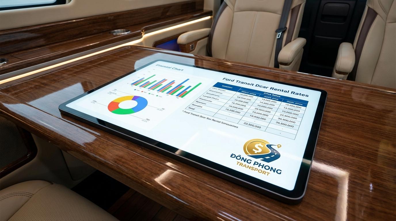 Chính sách giá thuê xe limousine 9 chỗ theo tháng và năm