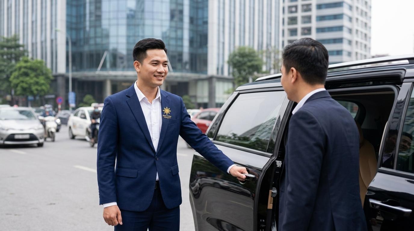 Lái xe riêng chuyên nghiệp phục vụ đưa đón lãnh đạo và chuyên gia theo tháng