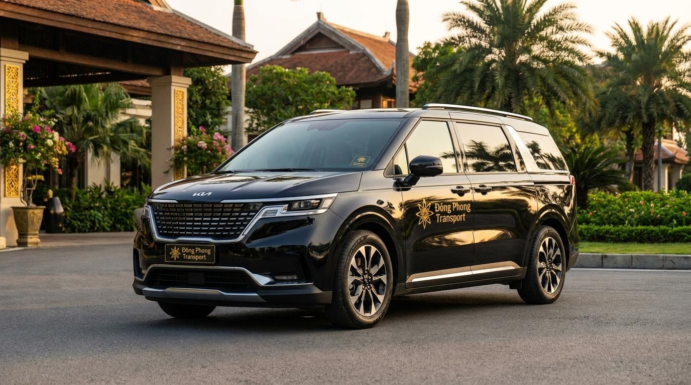Cho thuê xe 7 chỗ Kia Carnival theo tháng đời mới đưa đón đối tác VIP