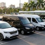 Dịch Vụ Thuê Xe Du Lịch Hà Nội Uy Tín, Xe Đời Mới Dàn xe du lịch đời mới từ 7 đến 45 chỗ của Đông Phong Transport tại bãi đỗ xe Hà Nội