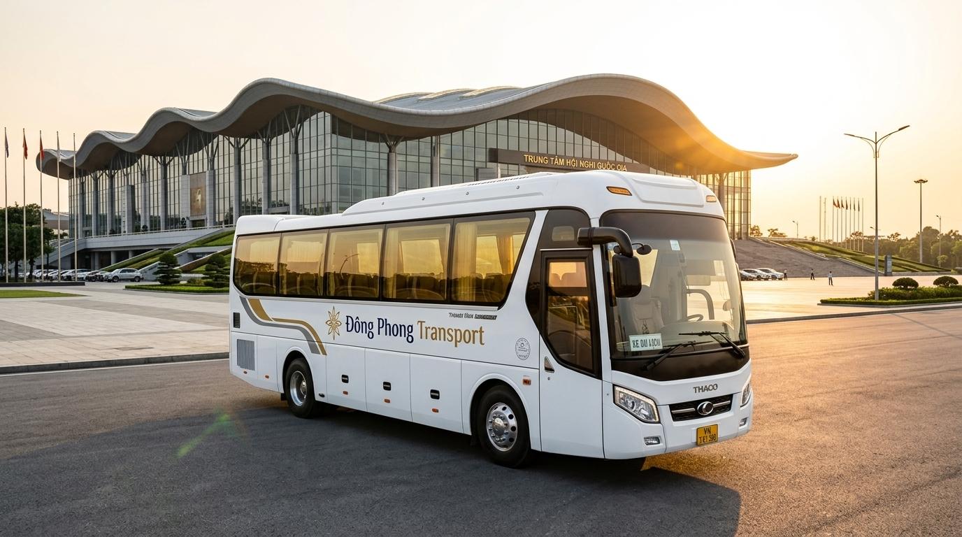 Dịch vụ thuê xe 29 chỗ tại Hà Nội đời mới uy tín của Đông Phong Transport