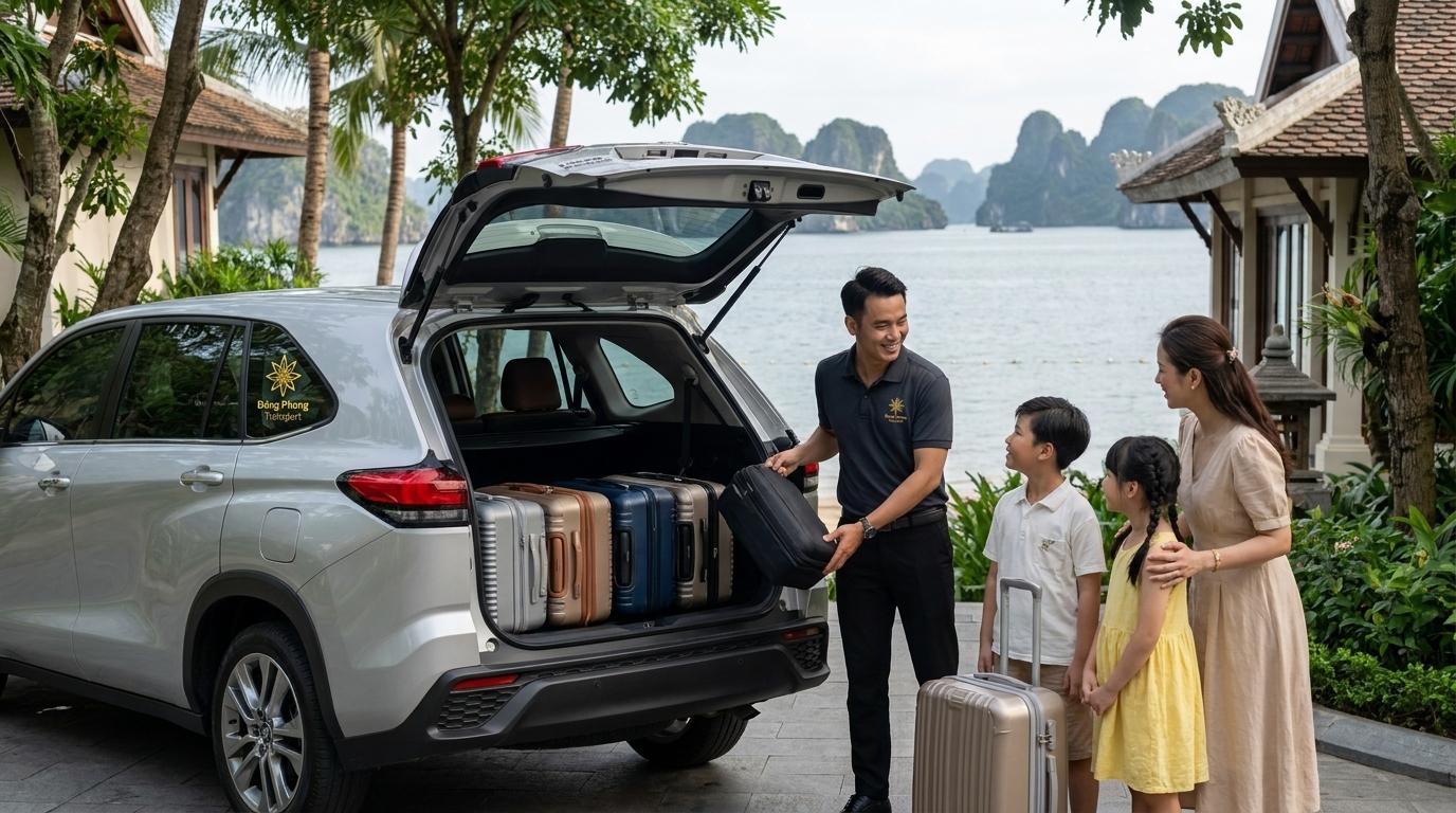 Dịch vụ thuê xe du lịch 7 chỗ cho gia đình nghỉ dưỡng trọn gói Đông Phong Transport