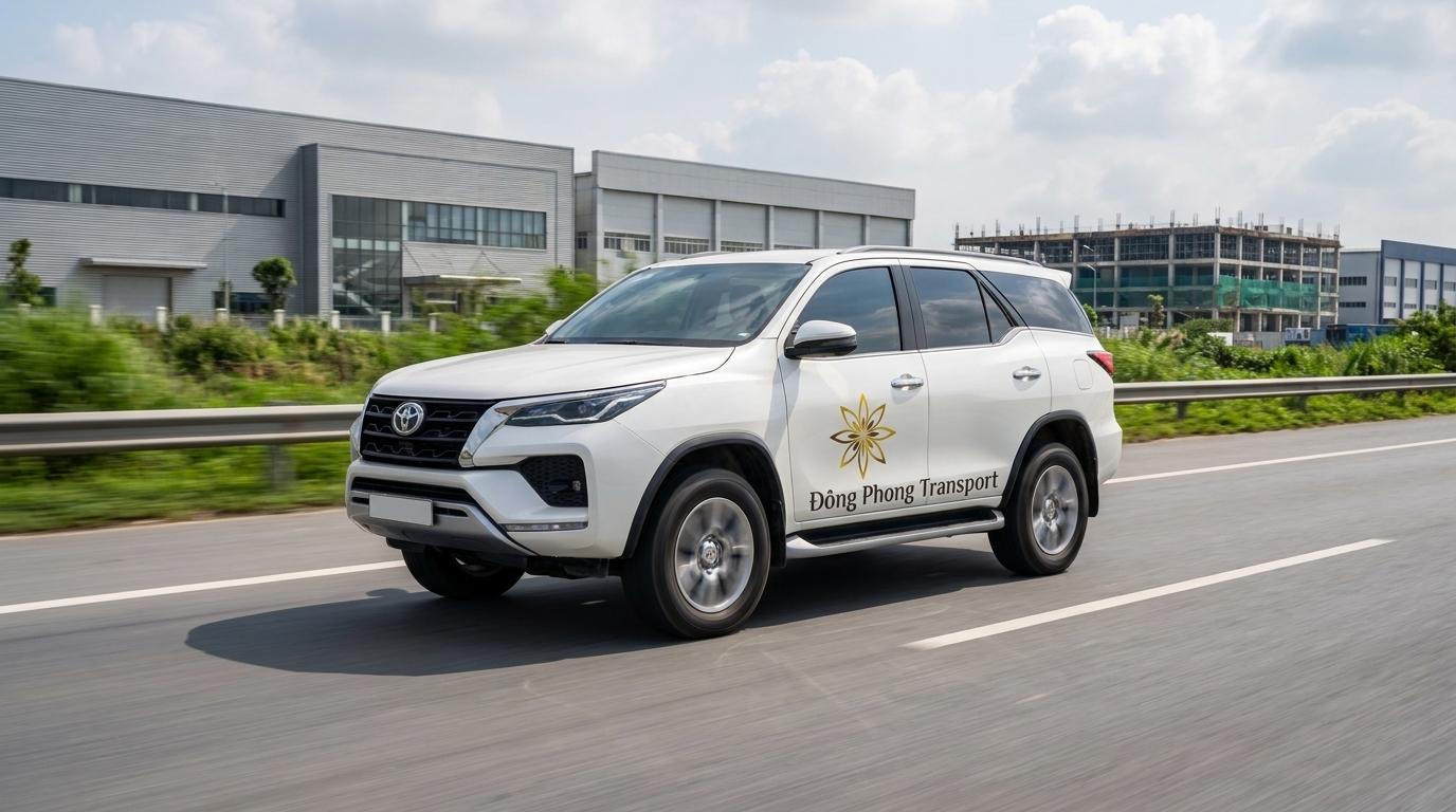 Xe-Toyota-Fortuner-7-cho-theo-thang-thi-sat-cong-trinh-Dong-Phong-Transport